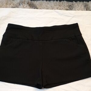 Versona Black High Waist Shorts